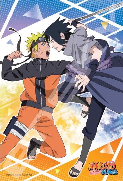 NARUTO-ナルト- 疾風伝 ナルトVSサスケ 300ピース【300-3092