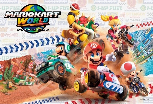 非売品 ポスター マリオカート7 希少！ 巻きシワ・黄ばみ有り 嵐
