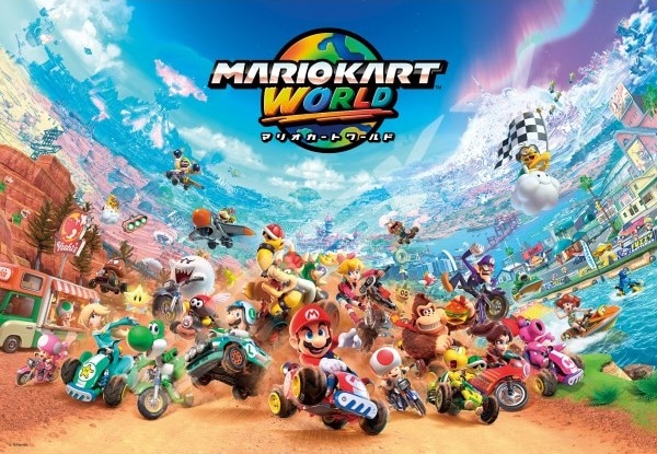 非売品 ポスター マリオカート7 希少！ 巻きシワ・黄ばみ有り 嵐