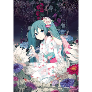 �G���X�J�C�b�����~�N �}�W�J���s�[�X -���C�g- �uSummer Flowers�v 208�s�[�X�y208-ML13�z�b���208-ML13 ���и Summer Flowers