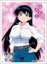 鳴海アサカ　ルキエ　スリーブ 状態A-〕スリーブ『2種セット(鳴海アサカ+銀の茨の竜使い ルキエ