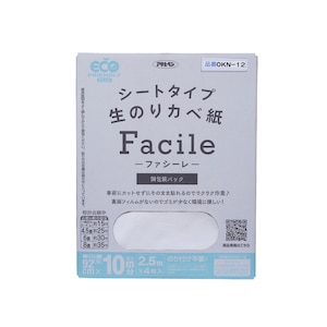 �A�T�q�y���b�V�[�g�^�C�v���̂�J�x��Facile 92cm�~10m��(2.5m�~4��)�bOKN-12