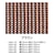 �A�T�q�y���b�R�ۂ��ׂ�ǂ߃}�b�g 10cm�~10cm(�u���E��) 6�����bHS4-10