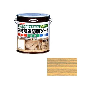 木材防虫防腐ソート 2.5L(クリヤ)