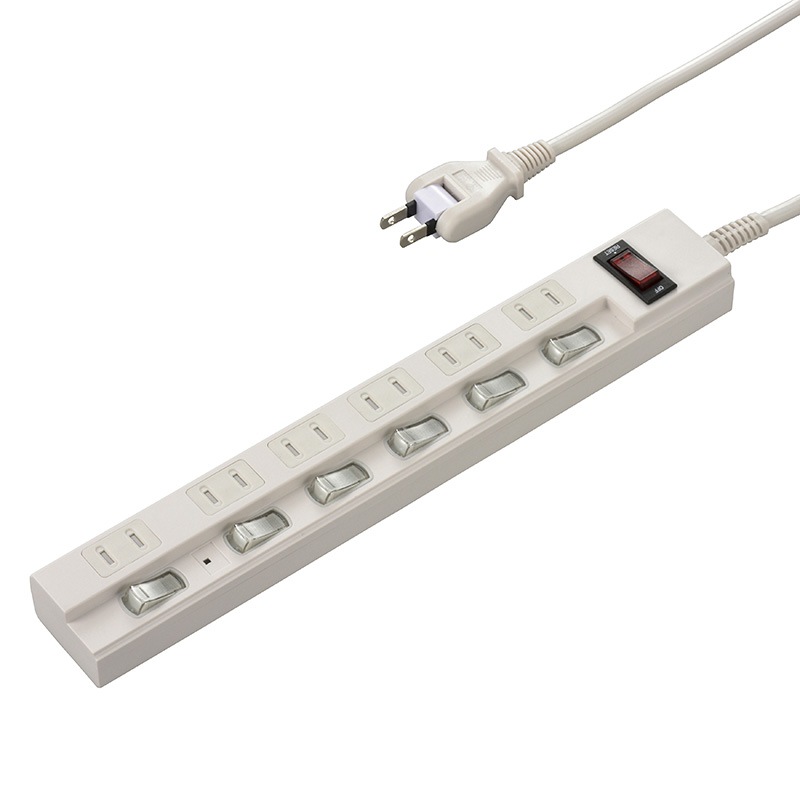 多機能節電タップ(6個口 2m) | Joshin webショップ 通販| オーム | HS-TPKV62PBT-W 多機能節電タップ(6個口 2m) | Joshin webショップ 通販| オーム | HS-TPKV62PBT-W