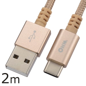 �I�[���bUSB�P�[�u��(2.0m)�yA�z�^�C�v�ˁyType-C�z�^�C�v�bSMT-L20CAT-N