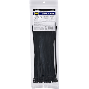 �I�[���b���b�N�^�C 250mm 100�{���bLT-250W100BK