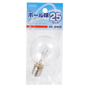 �I�[���b�~�j�{�[���� 25W�bLB-G5725-C(04-6405)