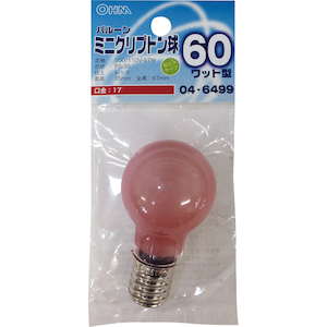 �I�[���b�~�j�N���v�g���d���@60W�@E17 �i���b�h�j�bLB-PS3760K-BR