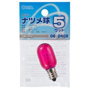 �I�[���b�i�c���� 5W E12 �N���A�s���N�bLB-T205-CP