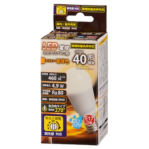 �I�[���bLED�d�� ���`�d���` 460lm�i�d���F�����j�y������Ή��z�bLDA5L-G-E17/D G11
