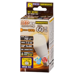 �I�[���bLED�d�� ���`�d���` 760lm�i�d���F�����j�y������Ή��z�bLDA8L-G-E17/D H11