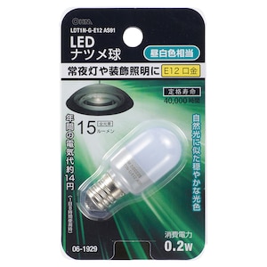 �I�[���bLED�d�� �i�c���` 15lm(�����F����)�bLDT1N-G-E12 AS91
