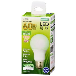 LED電球 一般電球形 840lm（電球色相当） | オーム | LDA7L-G AG52 