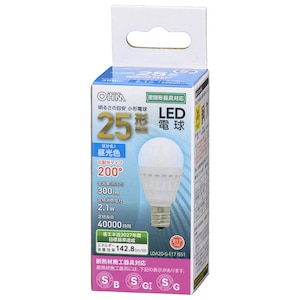 �I�[���bLED�d�� ���`�d���` 300lm�i�����F�����j�bLDA2D-G-E17-IS51