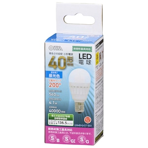 �I�[���bLED�d�� ���`�d���` 560lm�i�����F�����j�bLDA4D-G-E17-IS51