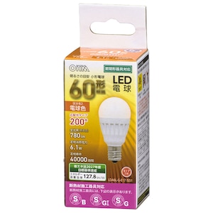 �I�[���bLED�d�� ���`�d���` 780lm�i�d���F�����j�bLDA6L-G-E17-IS51
