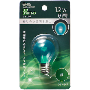�I�[���bLED�d�� �T�C�����` 6lm(�ΐF)�bLDS1G-H-E17 13C