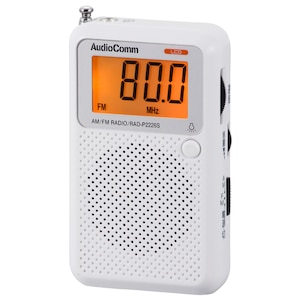 �I�[���b���C�hFM/AM �t���\���|�P�b�g���W�I�bRAD-P2226S-W