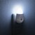 オーム｜充電式LEDナイトライト 明暗センサー付｜NIT-APHB4-W