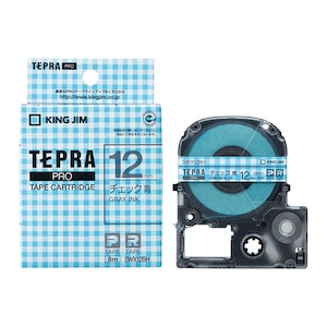 �L���O�W���b�e�v��PRO�E�͗l���x�� �`�F�b�N�^�O���[���� 12mm�bSWX12BH
