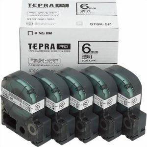 �L���O�W���b�e�v��PRO�E�G�R�p�b�N �������x���^������ 6mm 5�p�b�N�bST-6K-5P