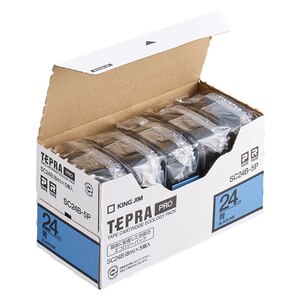 �L���O�W���b�e�v��PRO�E�G�R�p�b�N �J���[���x�� �p�X�e���i�j�^������ 24mm 5�p�b�N�bSC24B-5P