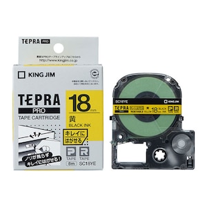 �L���O�W���bPRO �e�[�v�J�[�g���b�W �L���C�ɂ͂����郉�x�� �i18�o��/���e�[�v/�������j�bSC18YE