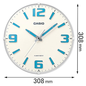 カシオ｜電波掛け時計｜IQ-1009J-7JF