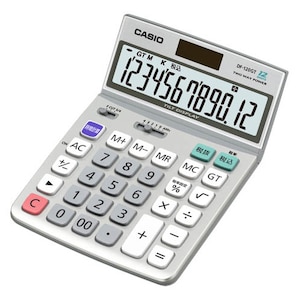 カシオ｜卓上電卓 12桁｜DF-120GT-N