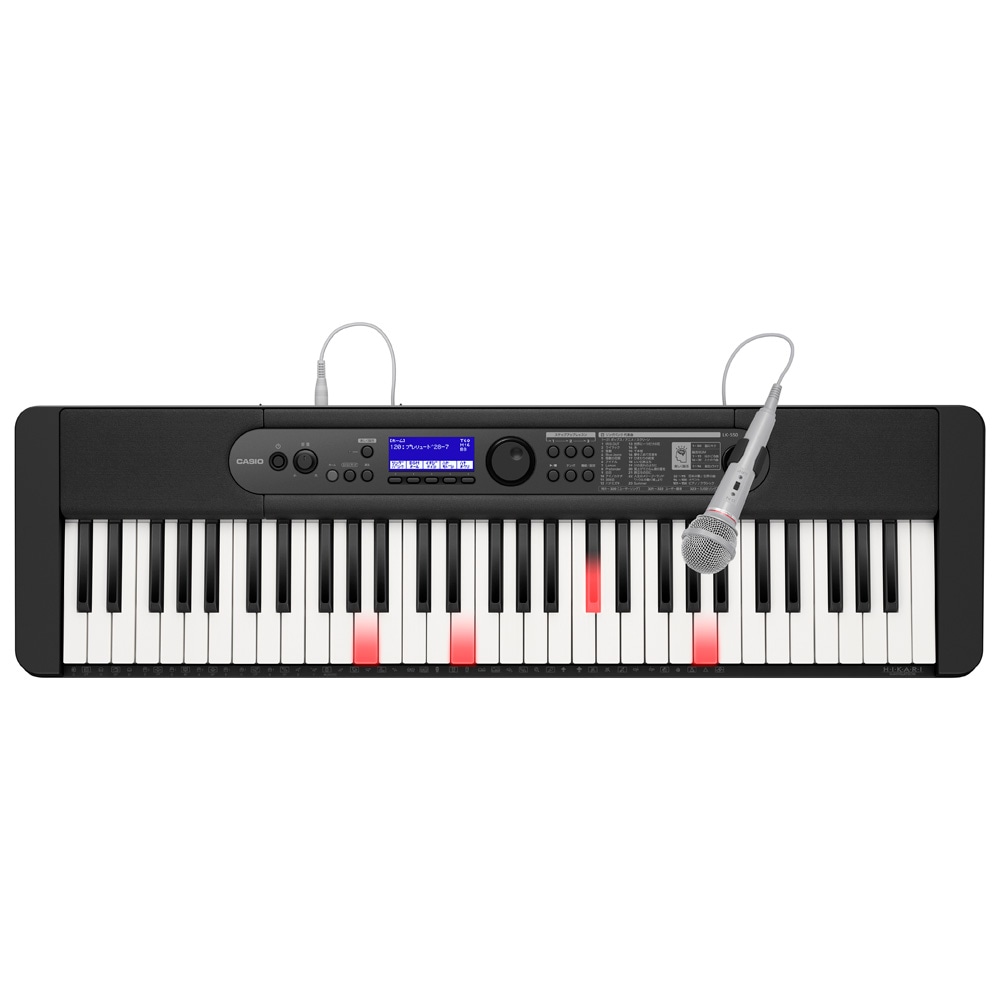 61鍵キーボード（ブラック） | カシオ | LK-550BK | Joshin web