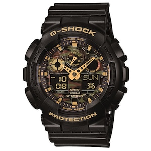 �J�V�I�b�y�������K�i�zG-SHOCK�i�W�[�V���b�N�j�@Camouflage Dial Series�bGA-100CF-1A9JF