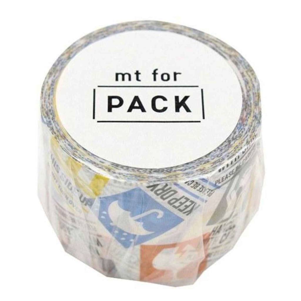 クラフトテープ 粘着テープ 幅広 mt for PACK ケアマーク 幅45mm
