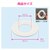 GAONA�b�S���v���[�g (���a��90mm�~���a43mm)�bGA-KB092