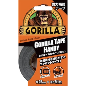 GORILLA�b���͕�C�e�[�v �S�����e�[�v�n���f�B �u���b�N ��25mm�~����0.43mm�~����9.1m�b1784