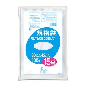 �I���f�B�b�|���o�b�O �K�i�� 15��0.025mm ���� 100P�bL025-15(���޲)