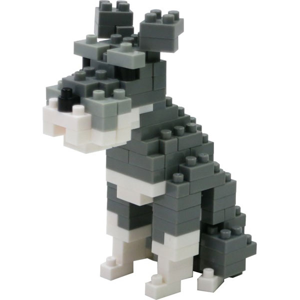 Nanoblock ナノブロック シュナウザー Nbc 1 Joshin Webショップ 通販 カワダ ナノb Nbc1 シュナウザー