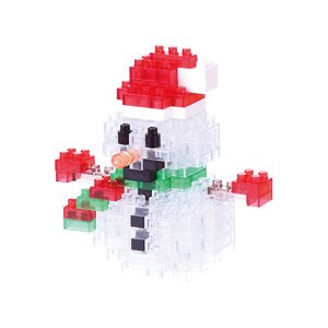 【再生産】nanoblock（ナノブロック） 雪だるま2015【NBC_154】