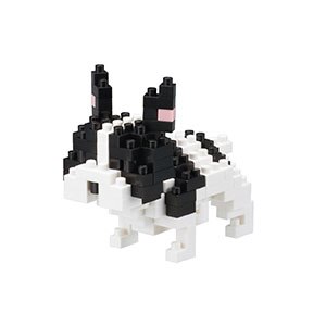 Nanoblock ナノブロック フレンチブルドッグ パイド Nbc 197 Joshin Webショップ 通販 カワダ Nbc197フレンチブルドッグパ