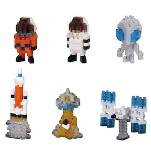 カワダ｜【1パック】nanoblock（ナノブロック） ミニナノ 宇宙コレクション【NBMC_58】｜NBMC58ﾐﾆﾅﾉｳﾁｭｳｺﾚｸｼｮﾝ
