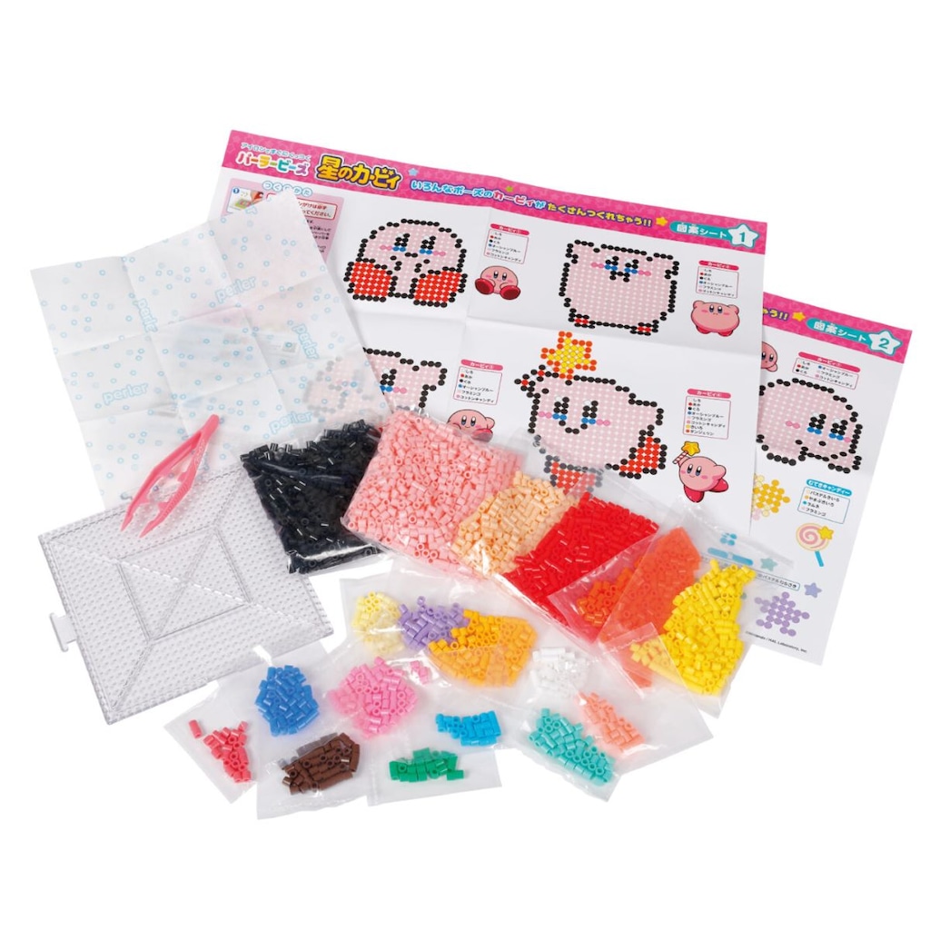 【即日発送】星のカービィ37こ／おそろいなポーズ　アイスパーラー　スタンダード 楽天市場】パーラービーズ 星のカービィ| カービー ビーズ