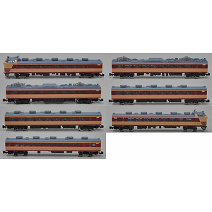 Z) 3007 国鉄 485系交直流特急電車 特急色(ひばり) 7両セット(先頭車 