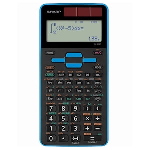シャープ｜関数電卓　559関数スタンダードモデル（青）｜EL-509T-AX