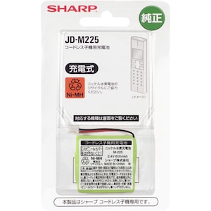�V���[�v�b�[�d���j�b�P�����f�d�r 600mAh�bJD-M225