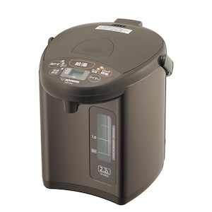象印｜マイコン沸とう電動ポット　2.2L　メタリックブラウン｜CD-WZ22-TM