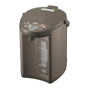 象印｜マイコン沸とう電動ポット　3.0L　メタリックブラウン｜CD-WZ30-TM
