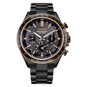 シチズン｜【国内正規品】アテッサ　ダブルダイレクトフライト　ACT Line　Black Titanium Series｜CC4074-61W