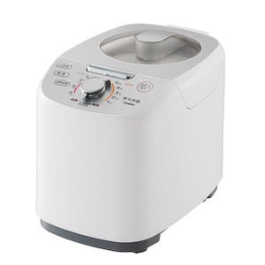 ツインバード｜コンパクト精米器（1～5合用）　ホワイト｜MR-E751W