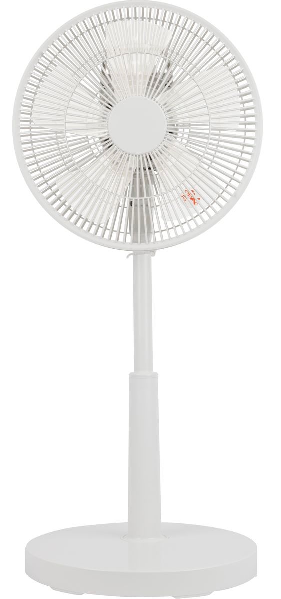 ホワイト スタンド型扇風機 扇風機 30cm DCモーター フルリモコン リビング扇風機 ホワイト