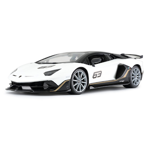 【再生産】1/14 RCカー アヴェンタドール SVJ パフォーマンス（白）【在庫処分】